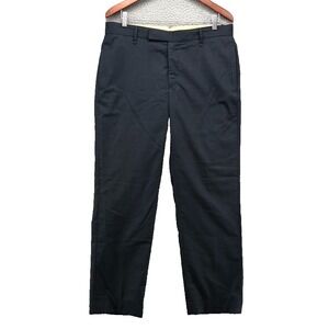 Rag & Bone Wool Dress Pants Mens 34 Blue Gray Office Career Business Straight